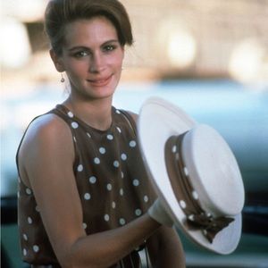 Italian Brown & White Polka Dot ‘Pretty Woman’ Dress